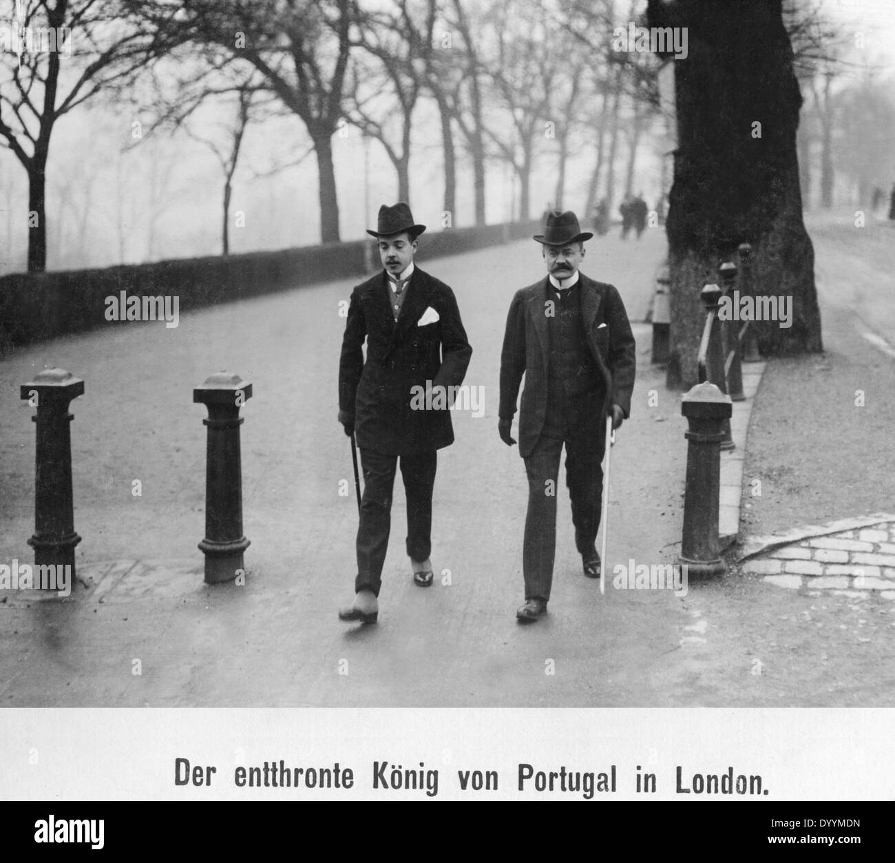 Manuel II. Stockfoto