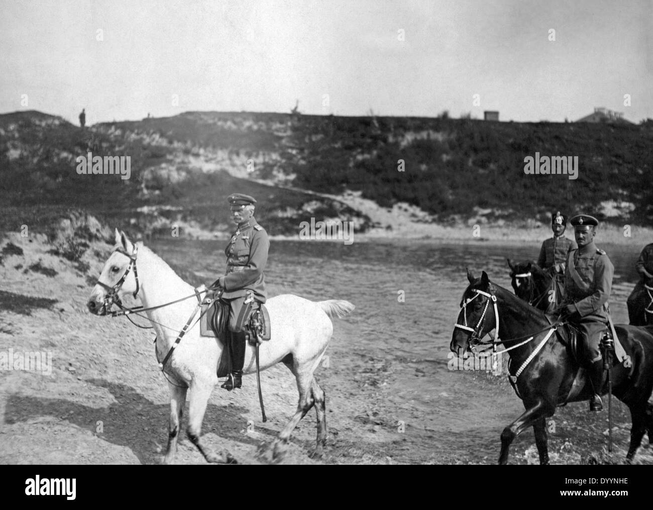 General August von Mackensen an der Ostfront, 1914 Stockfoto