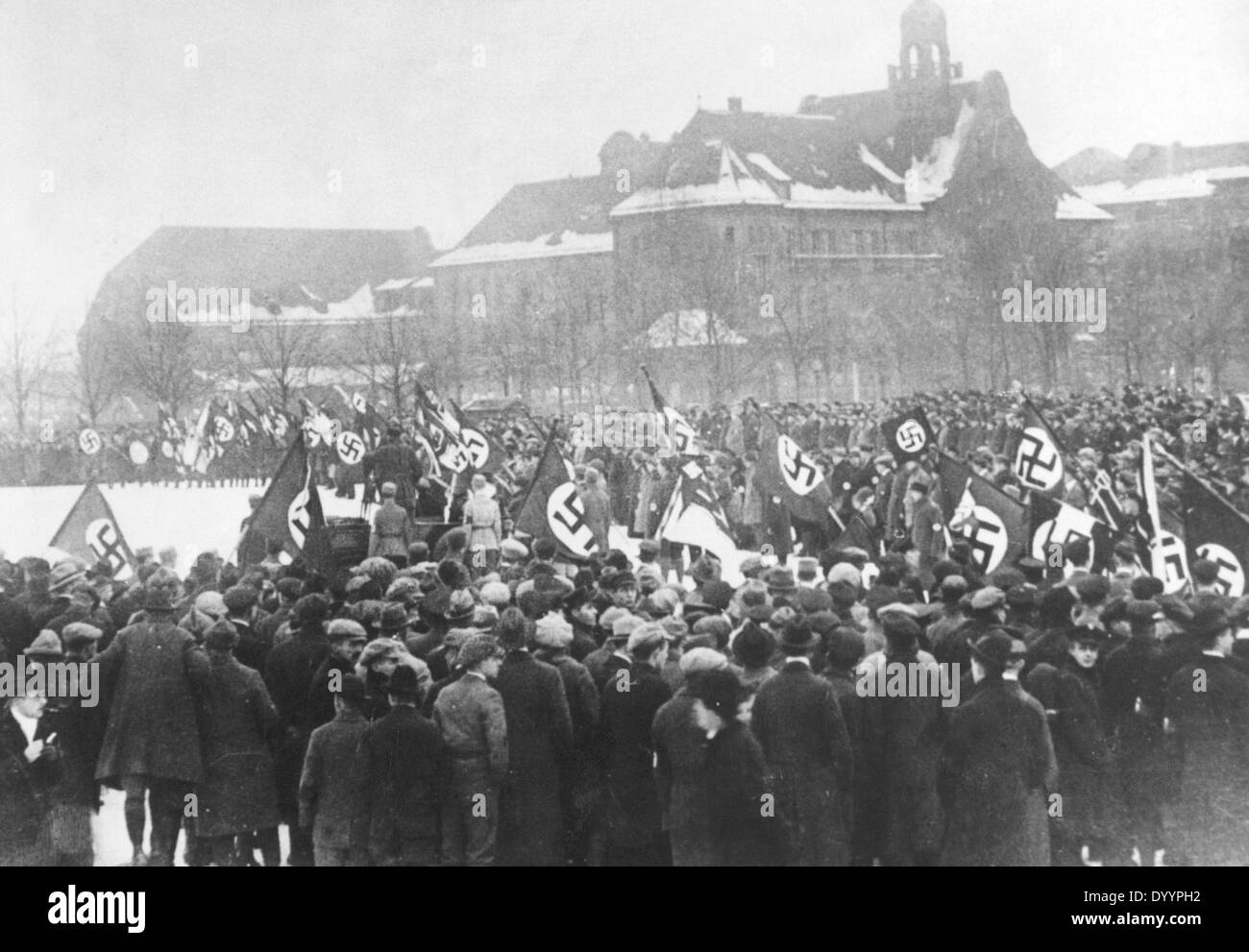 Der erste NSDAP Parteitag in München, 1923 Stockfoto