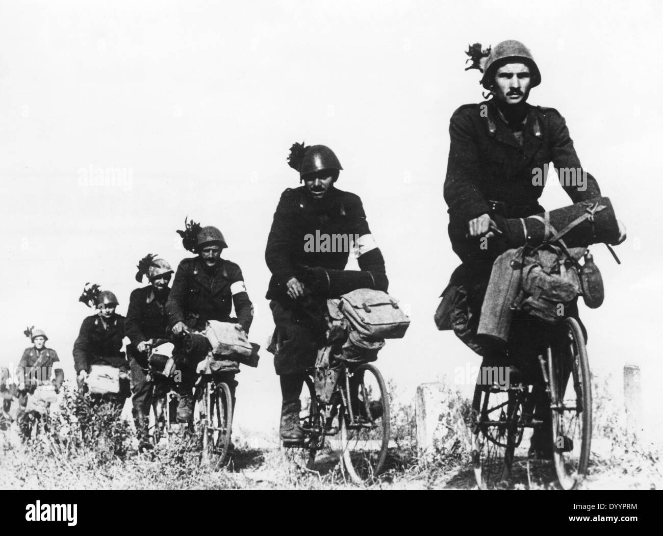 Italienischen Truppen an der Ostfront, 1941 Stockfoto