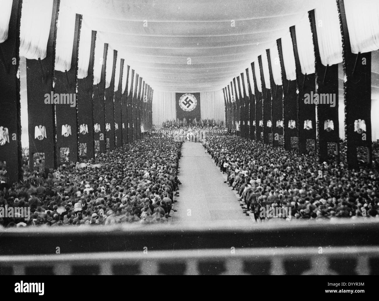 NSDAP-Parteitag in der Luitpoldhalle, 1933 Stockfoto