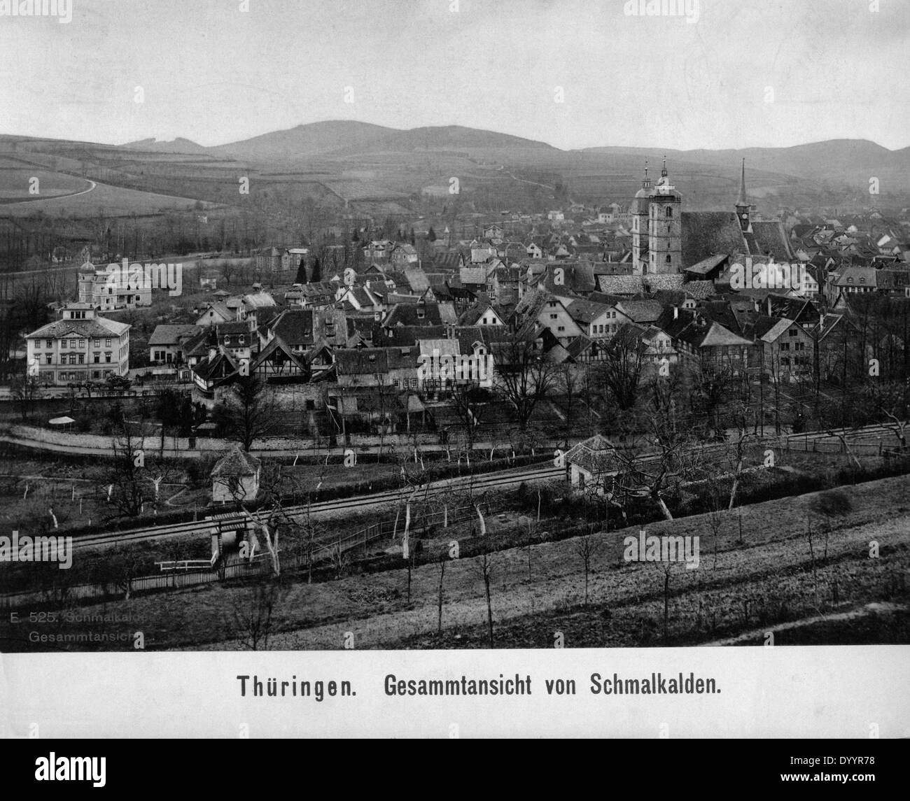 Schmalkalden in Thüringen, 1899 Stockfoto