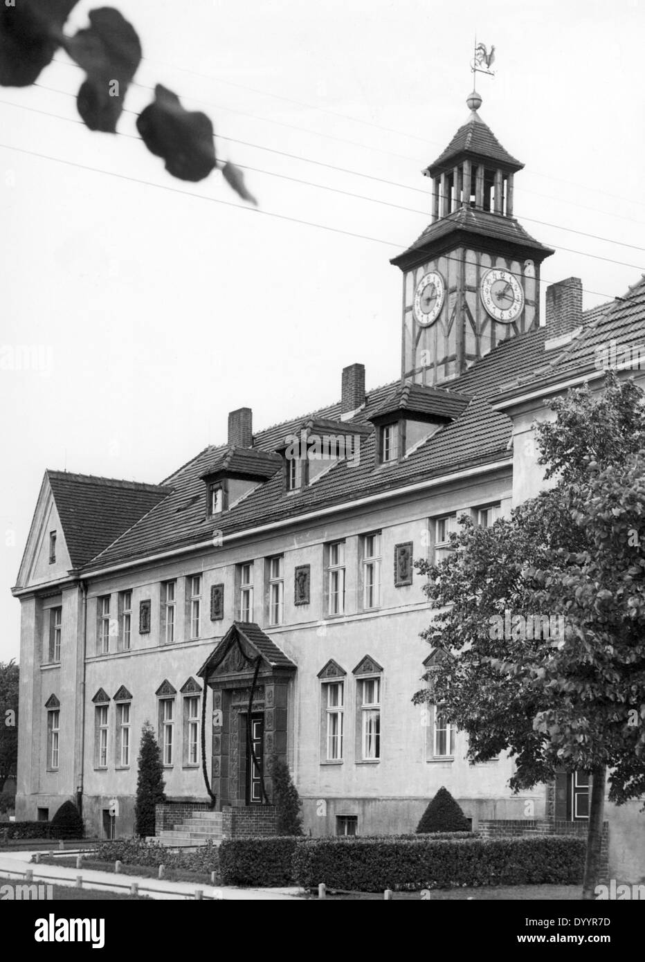 Rathaus Velten, 1935 Stockfoto