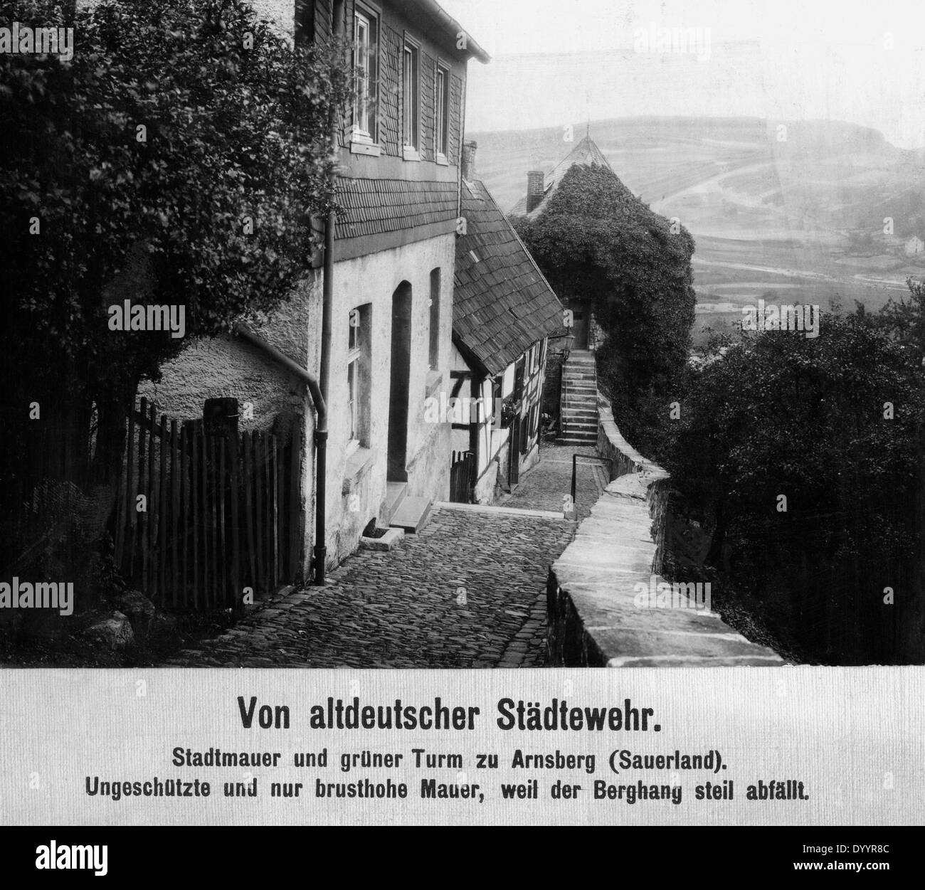 Arnsberg, 1918 Stockfoto