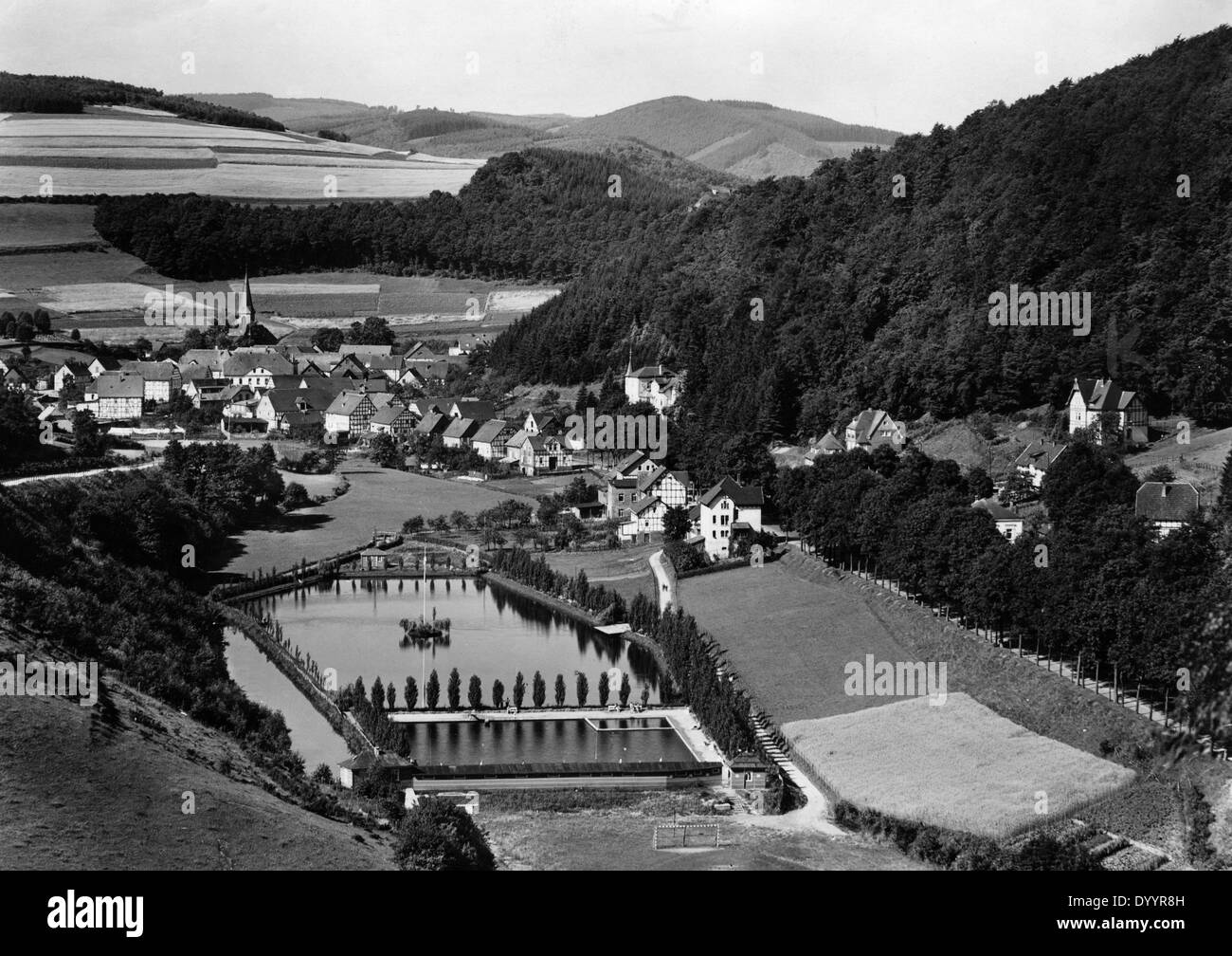 Bilstein, 1935 Stockfoto