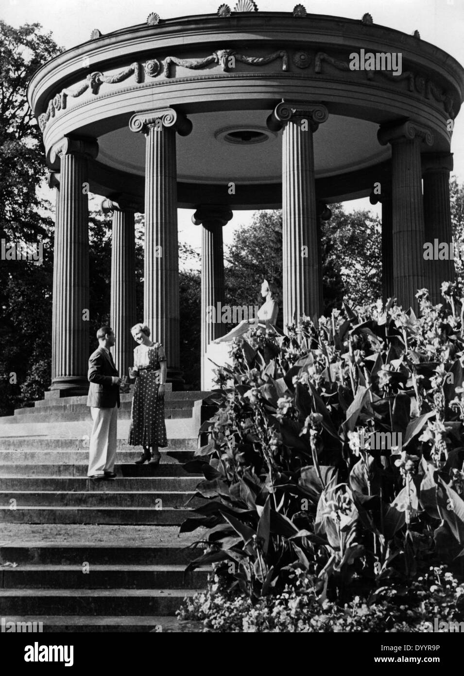 Bad Salzuflen, 1936 Stockfoto