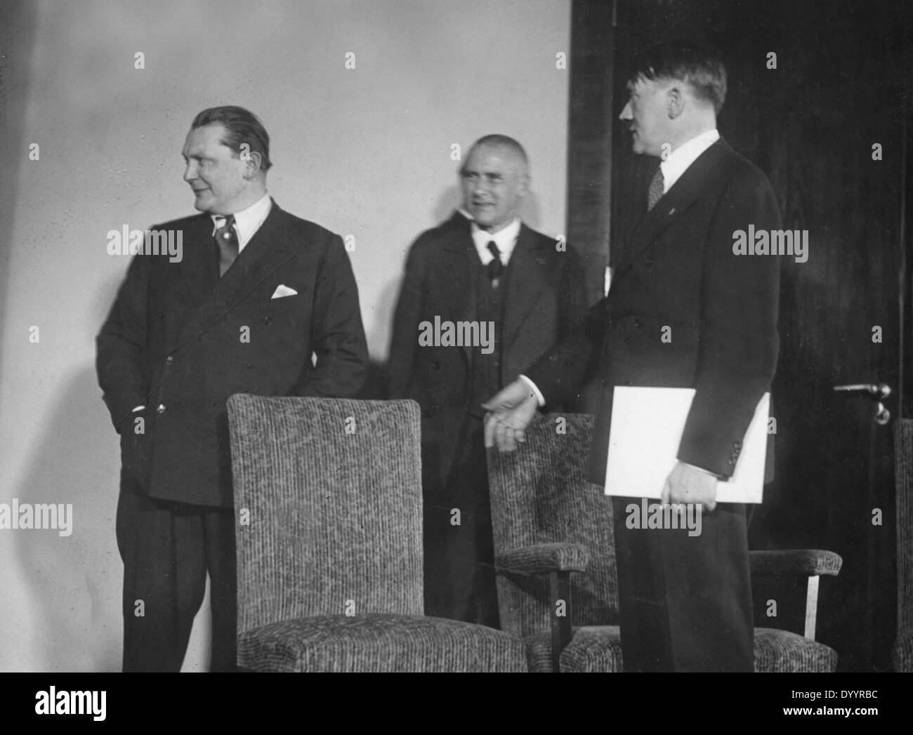Adolf hitlers nazi drittes reich deutschland 1938 Schwarzweiß ...