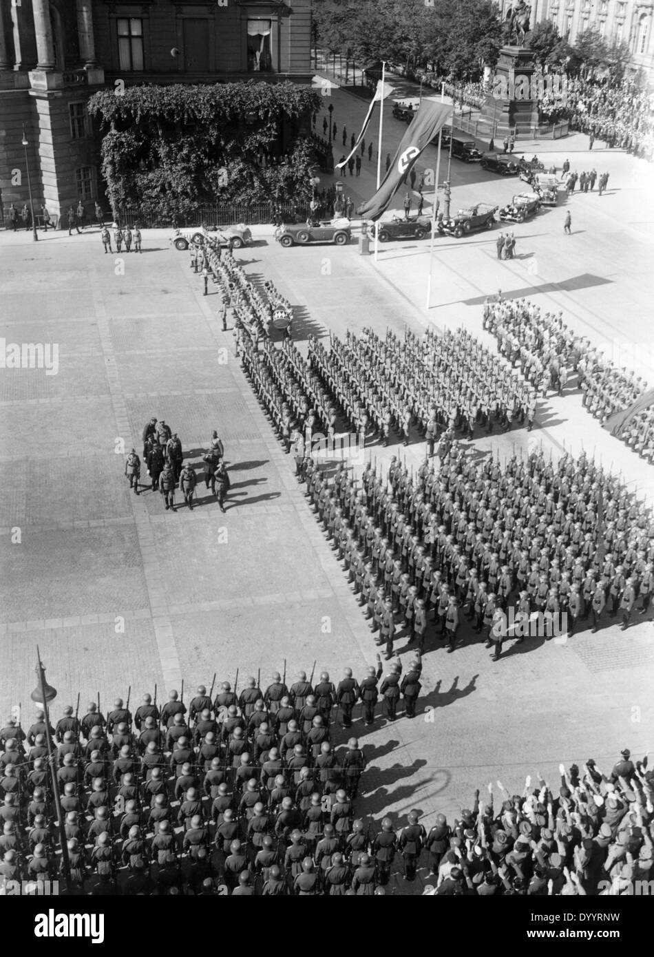 Eröffnungsfeier des preußischen NS-Rates, 1933 Stockfoto