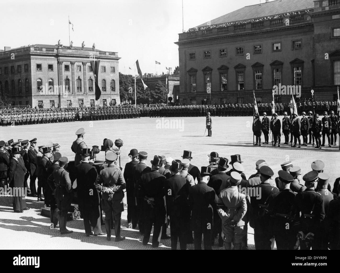 Eröffnungsfeier des preußischen NS-Rates, 1933 Stockfoto