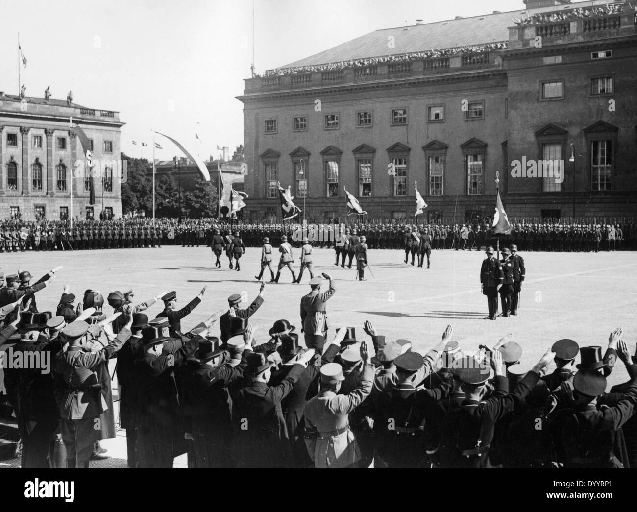 Eröffnungsfeier des preußischen NS-Rates, 1933 Stockfoto
