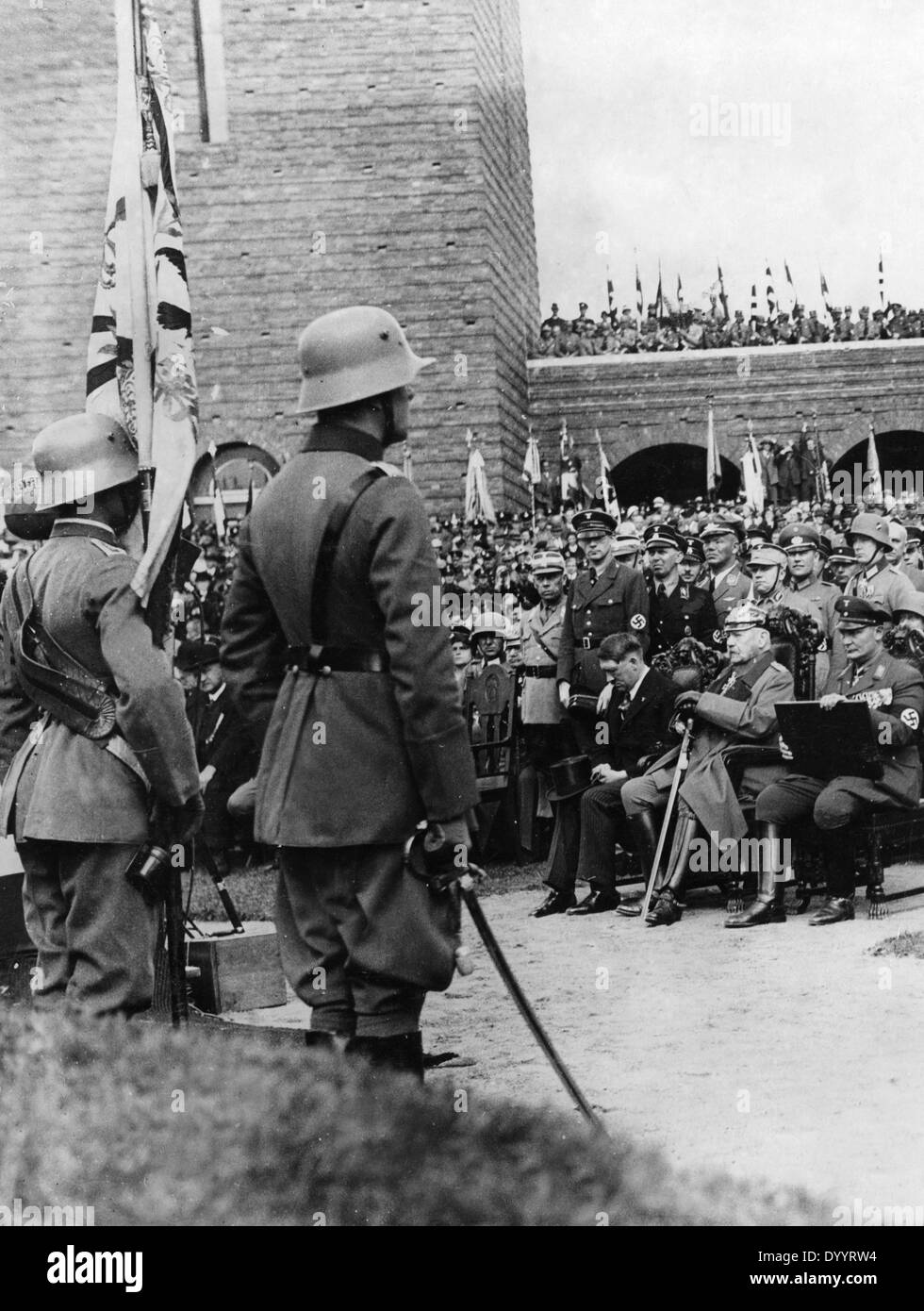 Einweihung des Tannenberg-Denkmals, 1933 Stockfoto