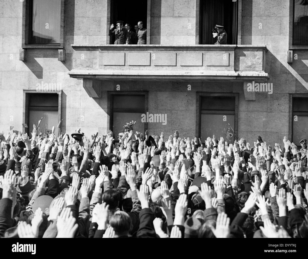 Adolf Hitler auf seinem 51. Geburtstag, 1940 Stockfoto