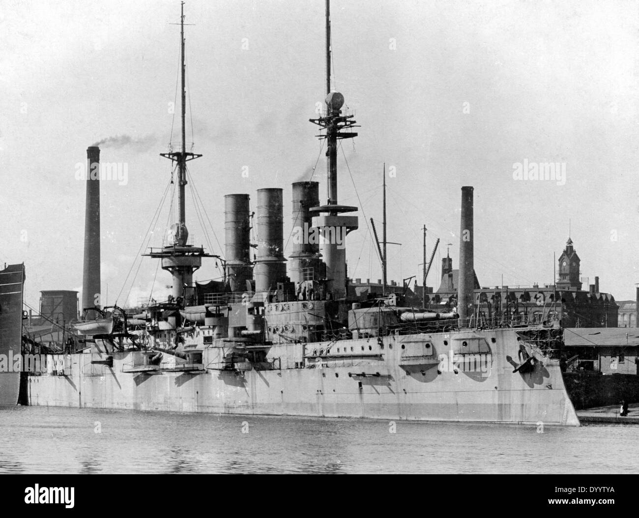 S.M.S Pommern, 1916 Stockfotografie Alamy