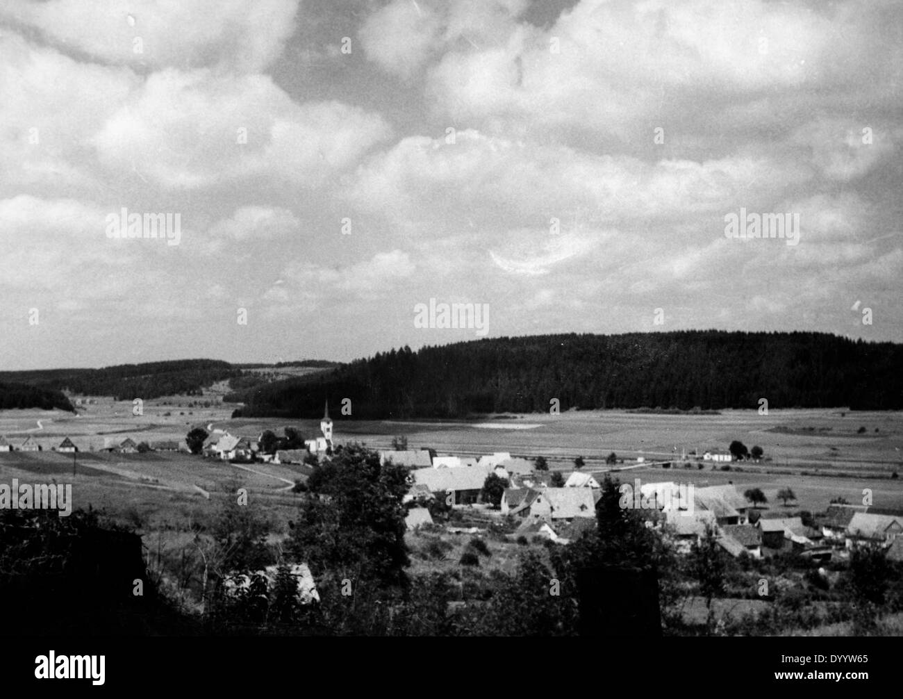 Landschaft in der Nähe von Donaueschingen, 1935 Stockfoto