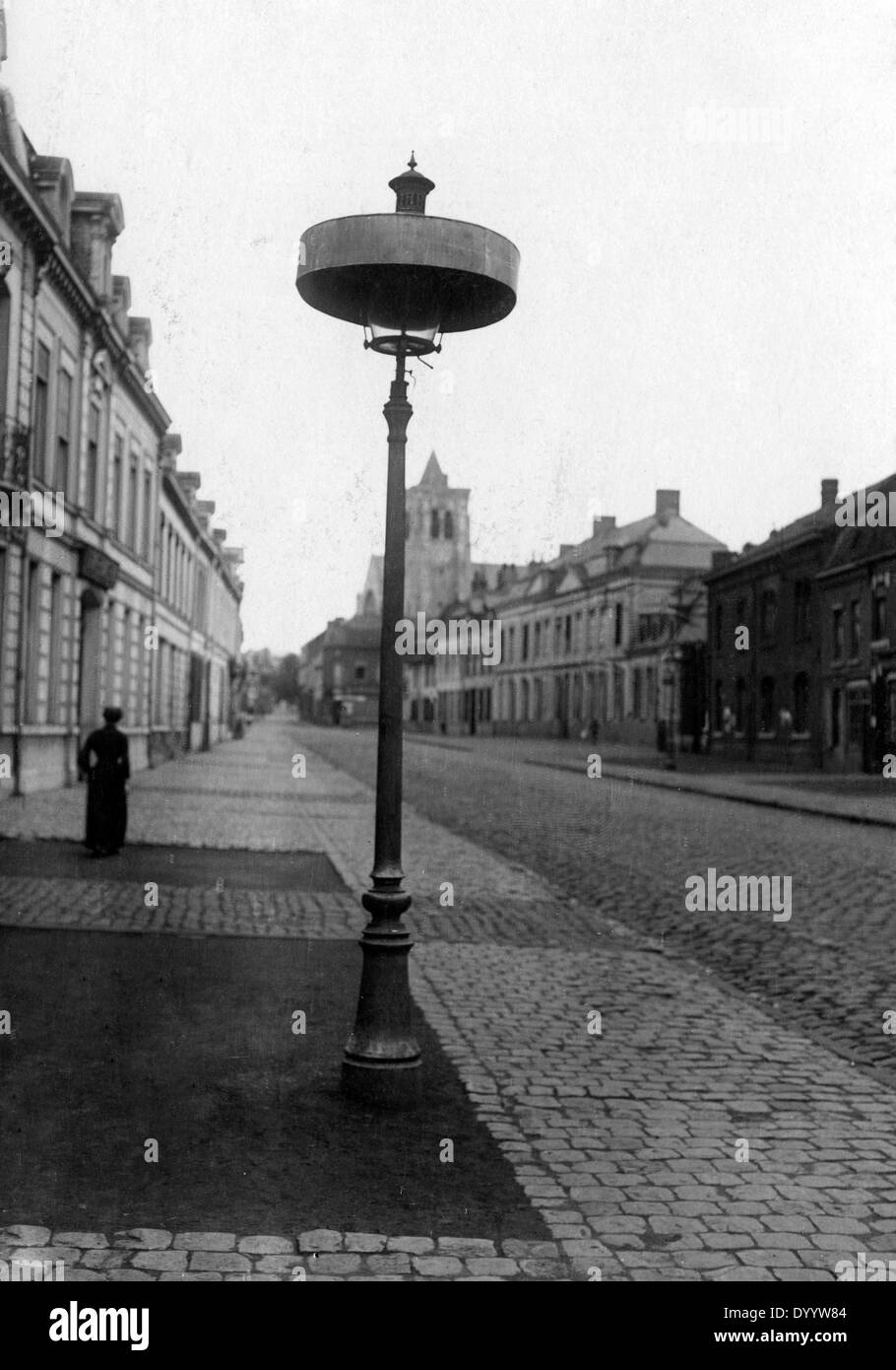 Stromausfall in Frankreich im ersten Weltkrieg 1916 Stockfoto