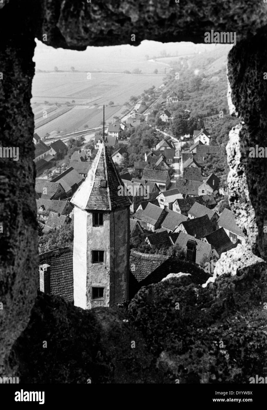 Krautheim, 1938 Stockfoto