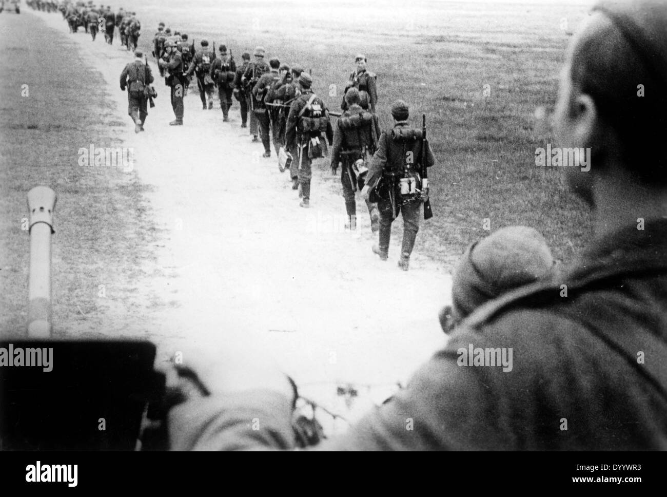 Offensive gegen Stalingrad in der Region Donezk im Juni 1942 Stockfoto
