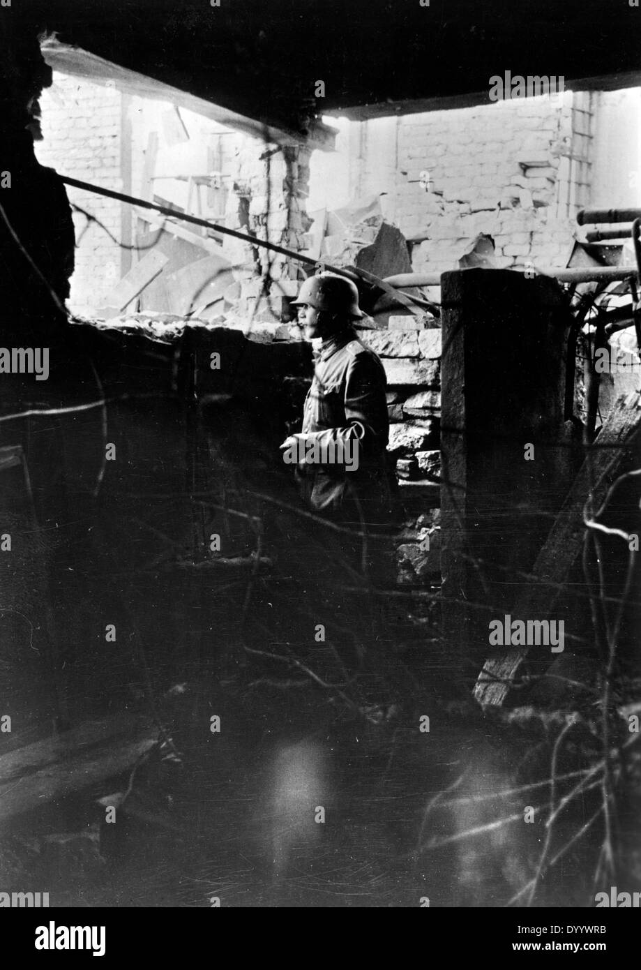 Kämpfe in der Stadt von Stalingrad, 1942 Stockfoto