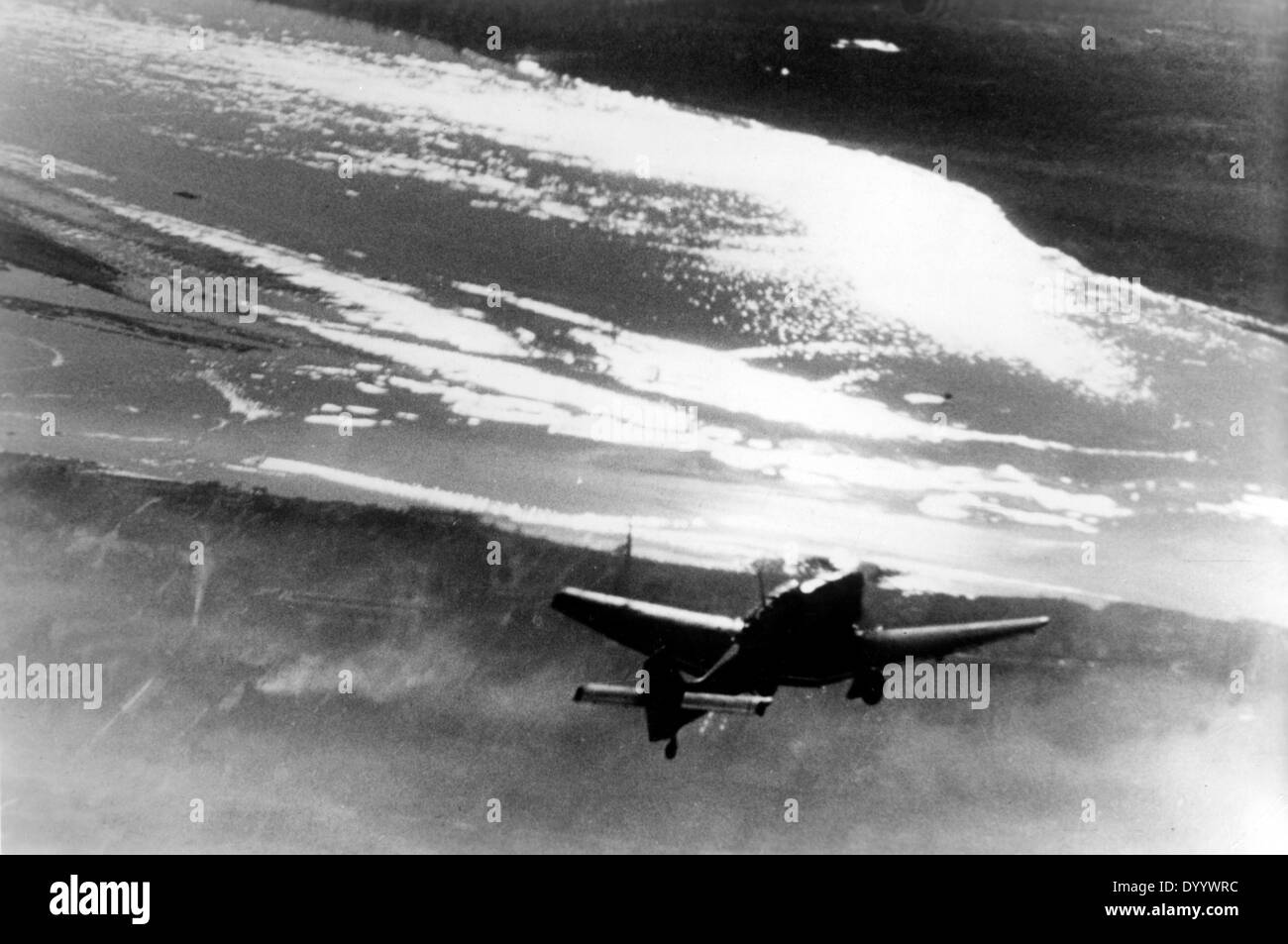 Deutsche Stuka über Stalingrad, 1942 Stockfoto