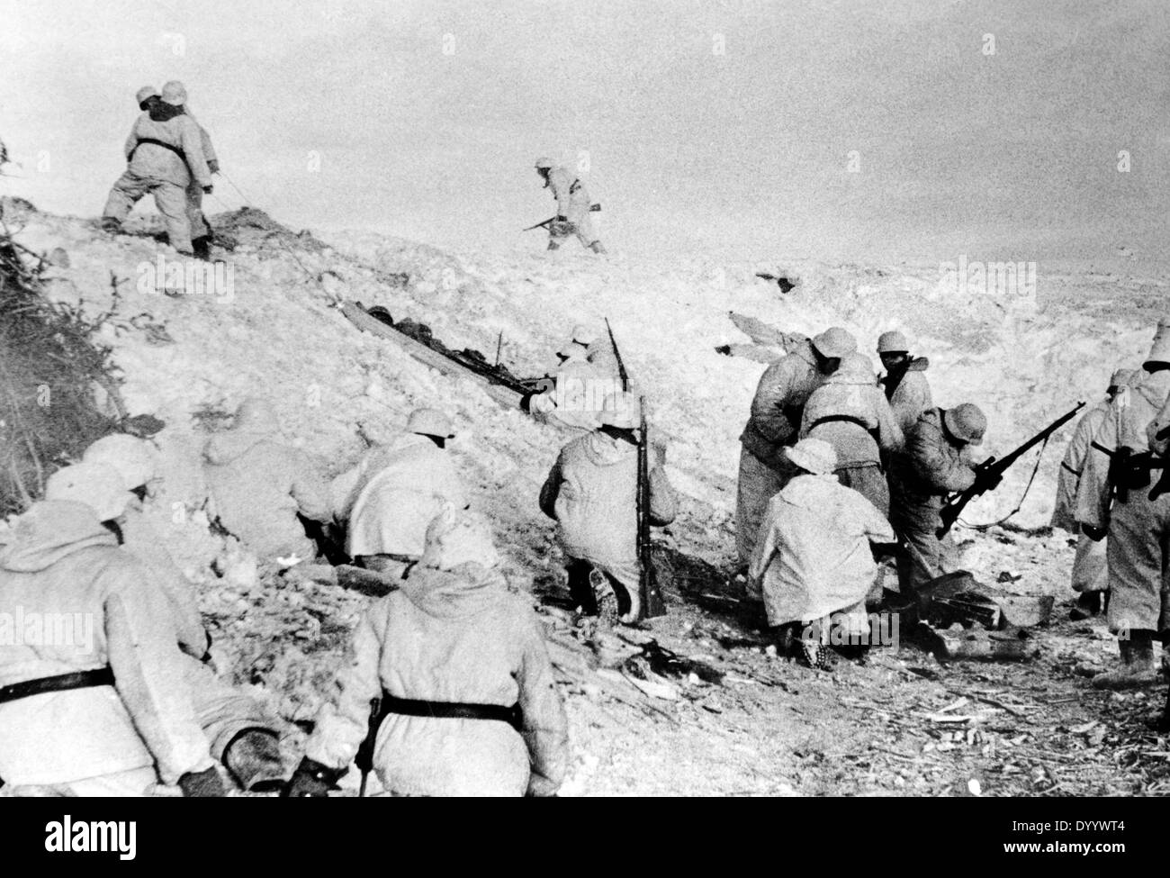 Defensive Winterschlacht am Don, 1943 Stockfoto