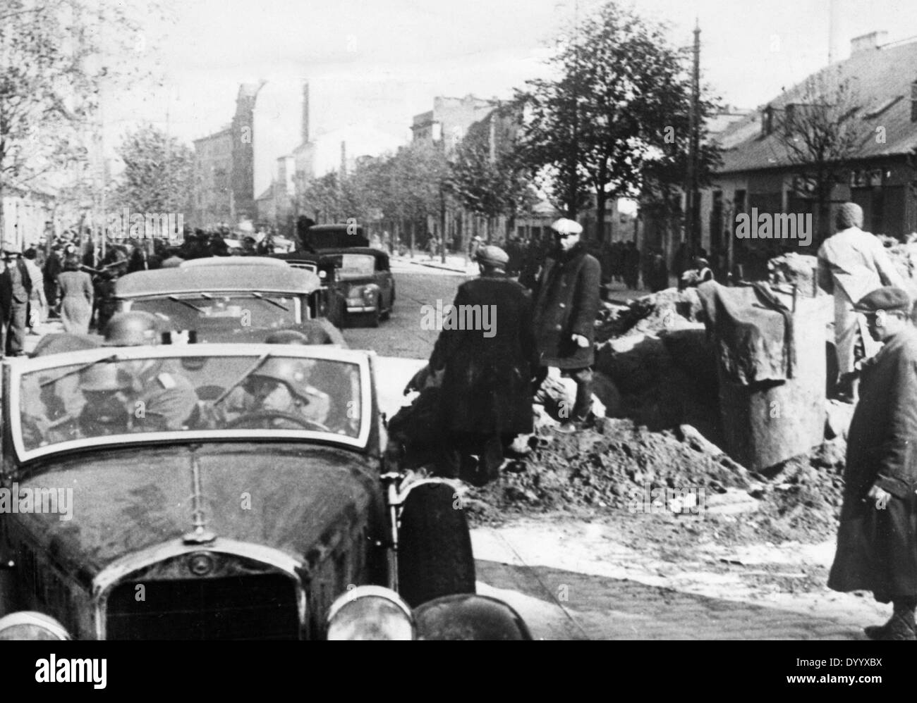Besetzten Warschau, 1939 Stockfoto