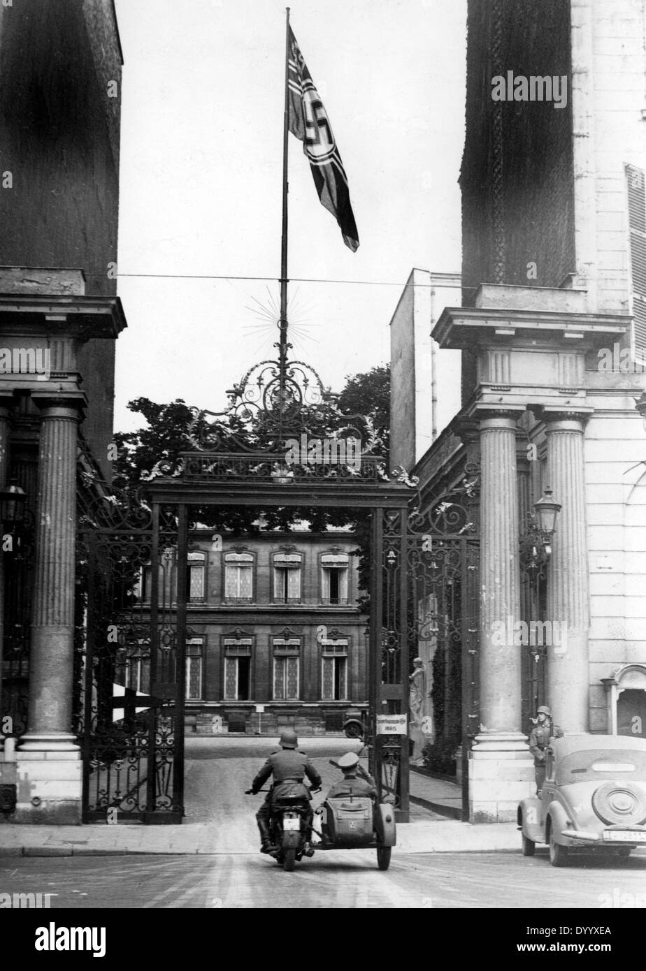 Das französische Innenministerium in Paris, 1942 Stockfoto