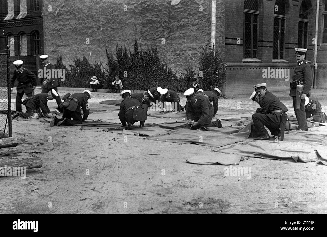 Roten Kreuzes in Deutschland im ersten Weltkrieg Stockfoto