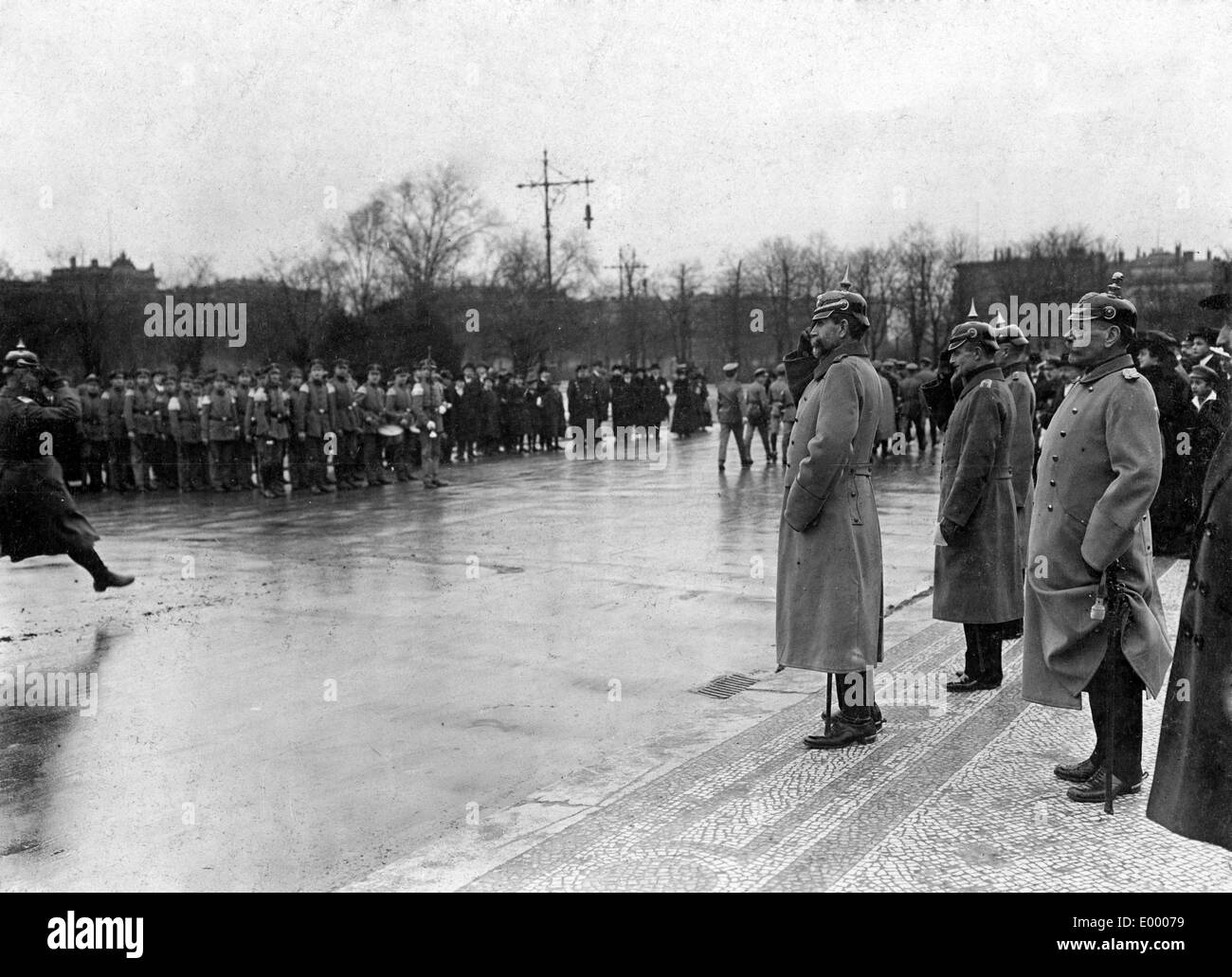 Patriotische Feier in Berlin, 1916 Stockfoto