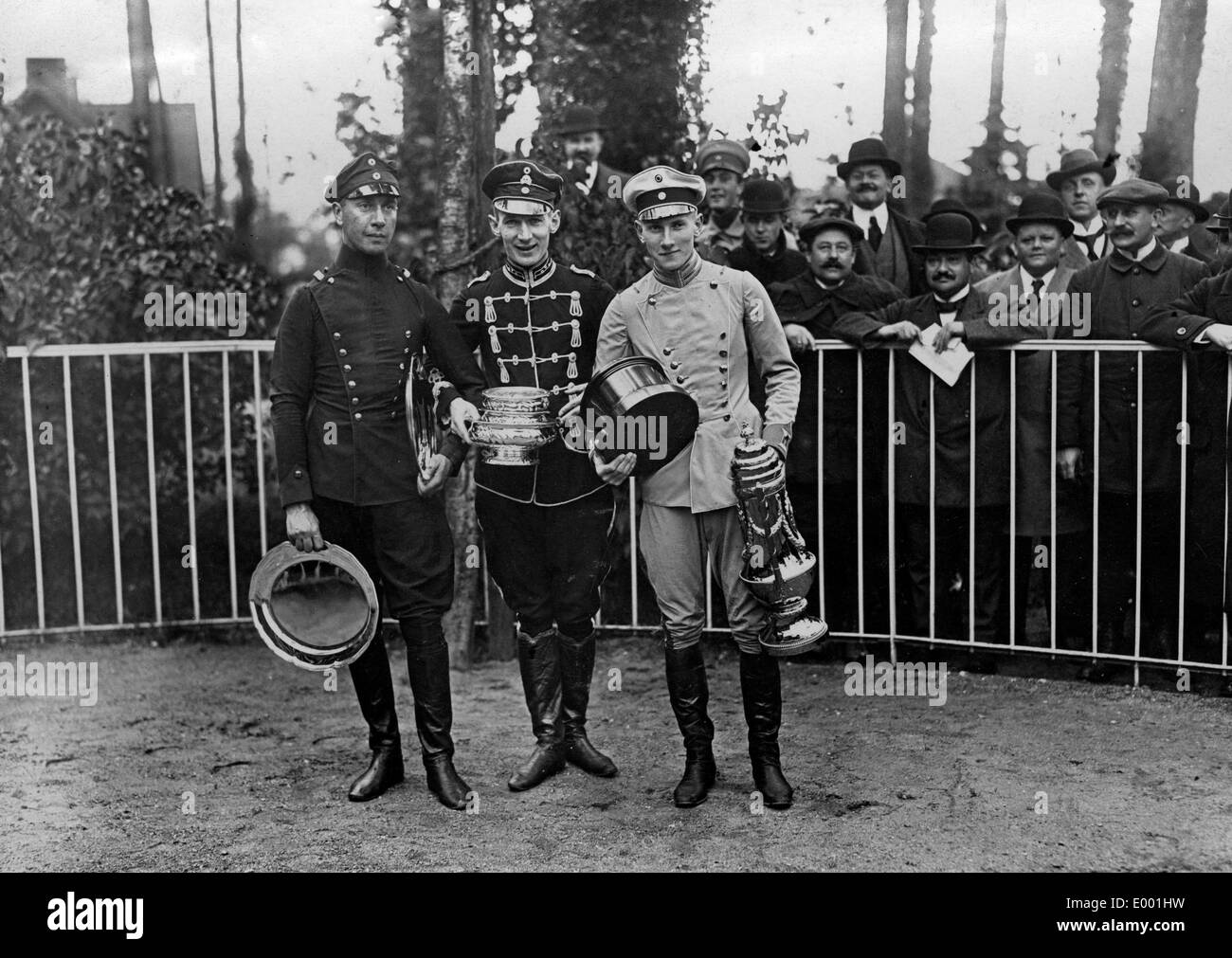 Antideutsche Propaganda der Russen im ersten Weltkrieg Stockfoto