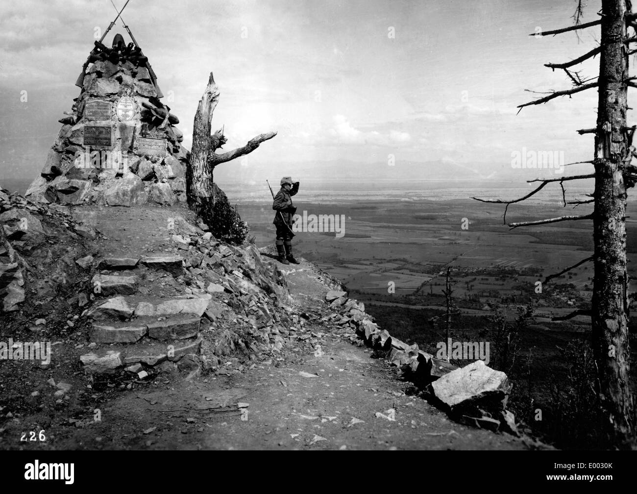 Denkmal für die Gefallenen des ersten Weltkrieges Stockfoto