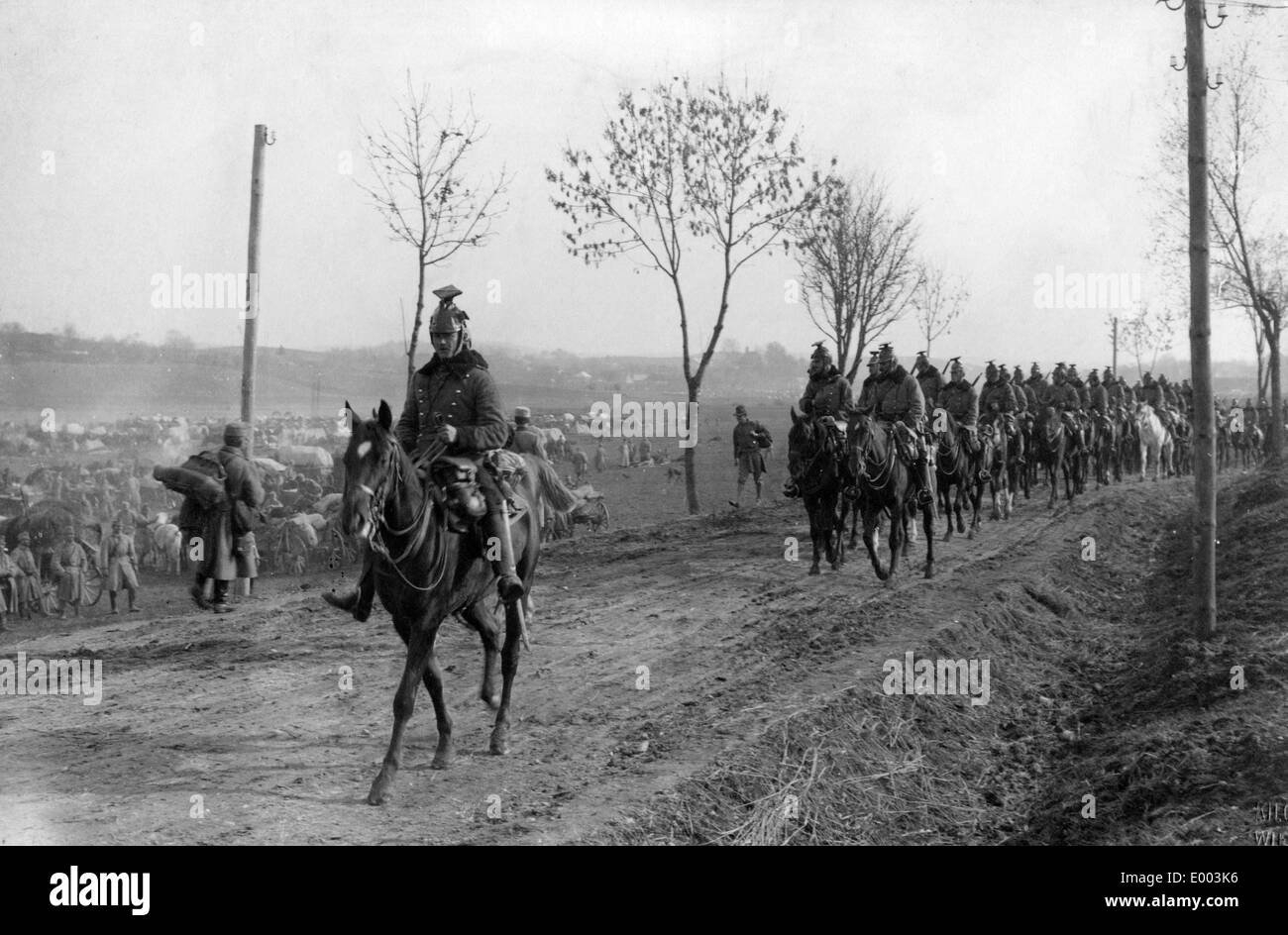 K.u.k. Ulanen in Galizien, 1915 Stockfotografie Alamy