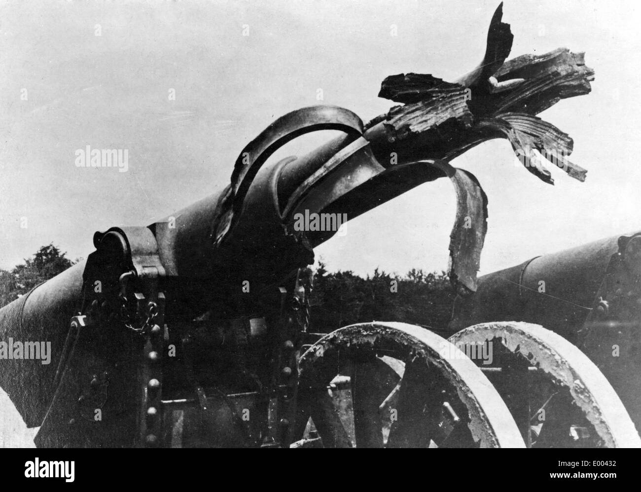 Deutsche Artillerie Gewehr, 1918 Stockfoto