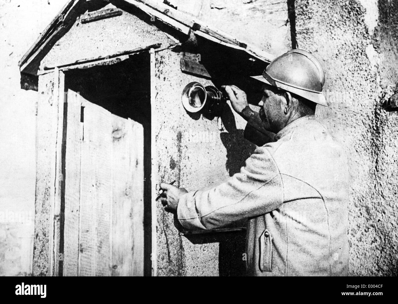 Französische Garde in der Schlacht des Somme, 1916 Stockfoto