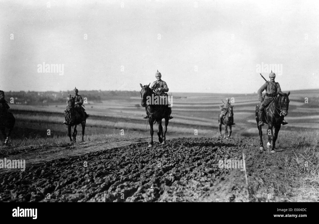 Erster weltkrieg der deutschen kavallerie Fotos und Bildmaterial in