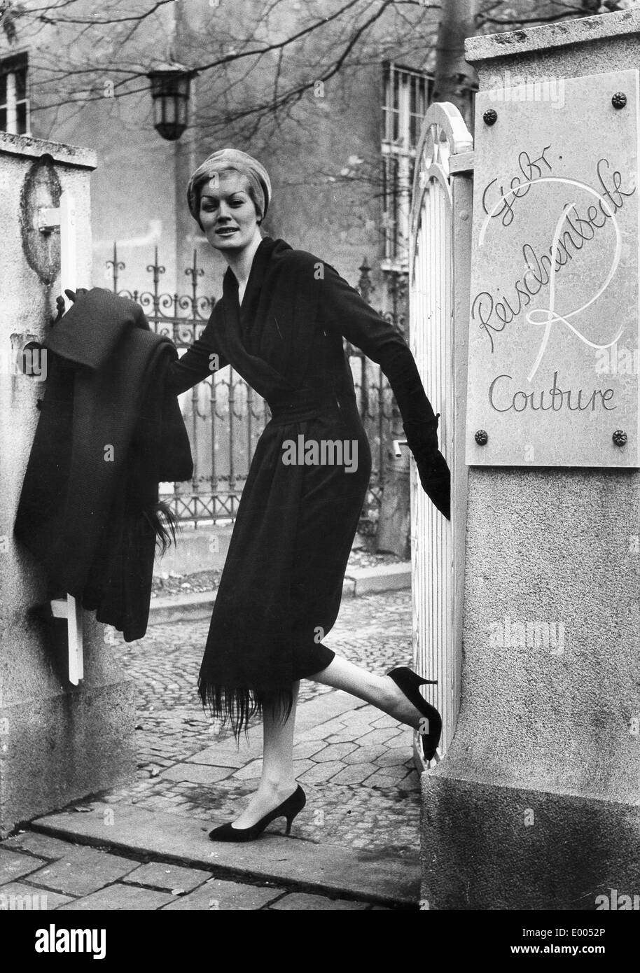 Damenmode, 1957 Stockfoto