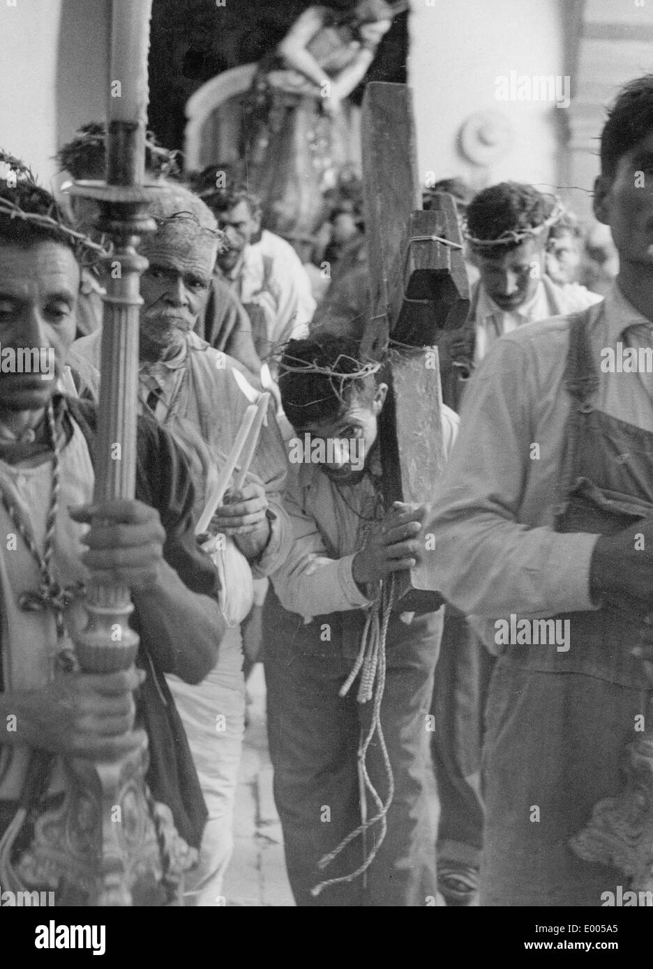 Religiösen Tradition in Mexiko zum Gedenken an Vater Alfaro Stockfoto