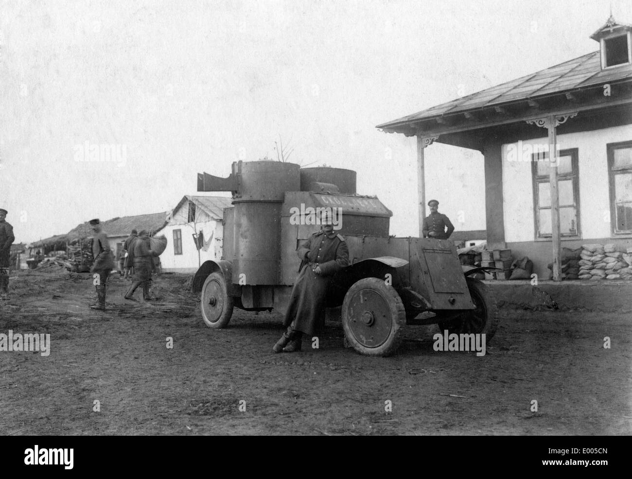 Erfassten Panzerwagen, 1916 Stockfoto