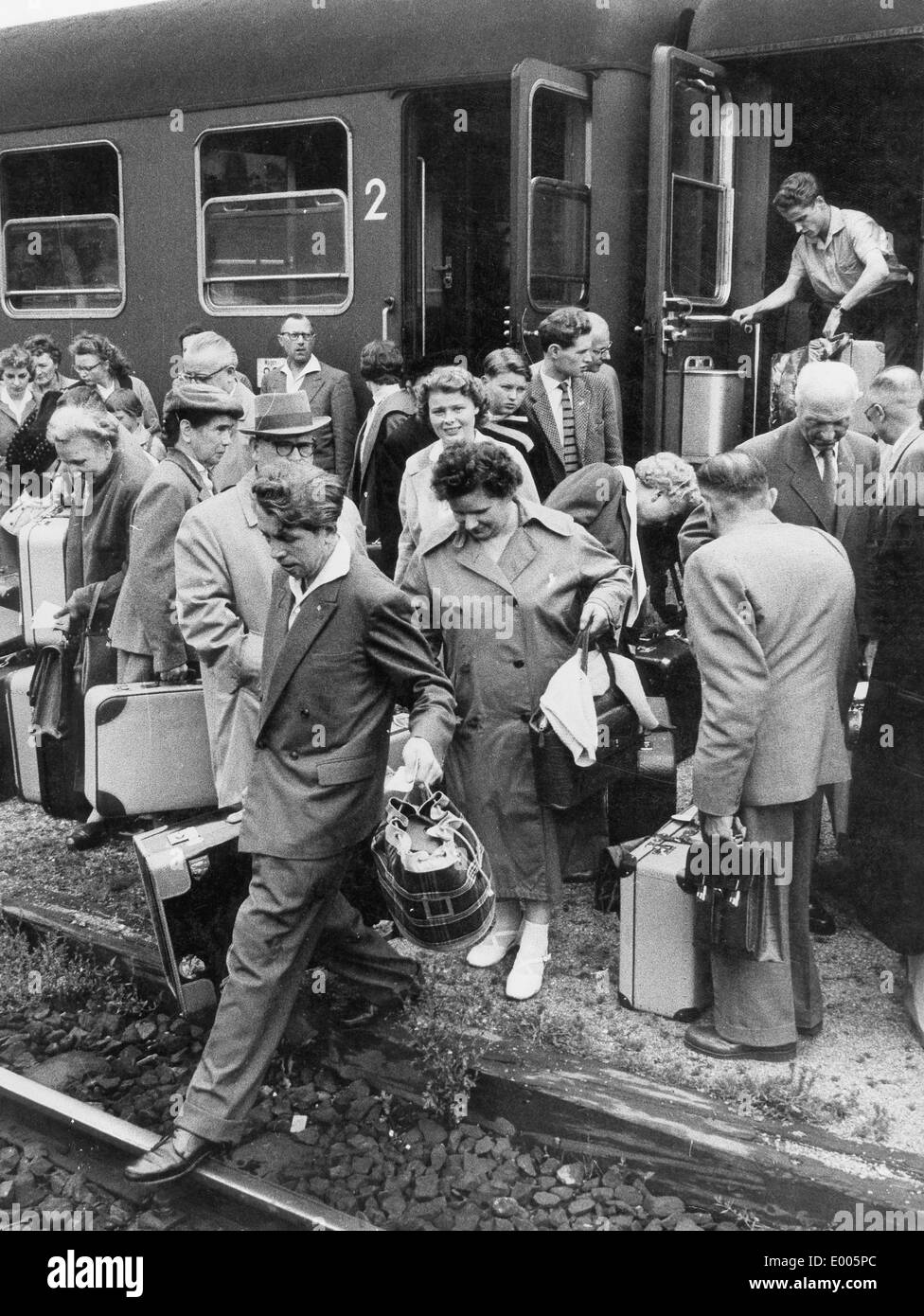 Tourismus, c. 1958 Stockfoto