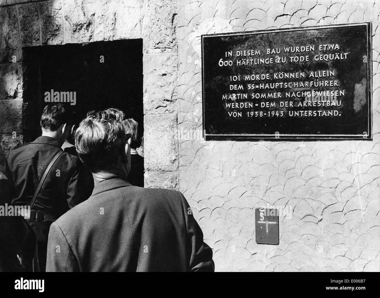 Einweihung der Gedenkstätte KZ Buchenwald 1958 Stockfoto