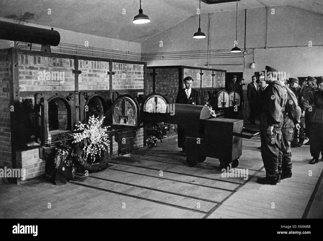 Einweihung der Gedenkstätte KZ Buchenwald 1958 Stockfoto