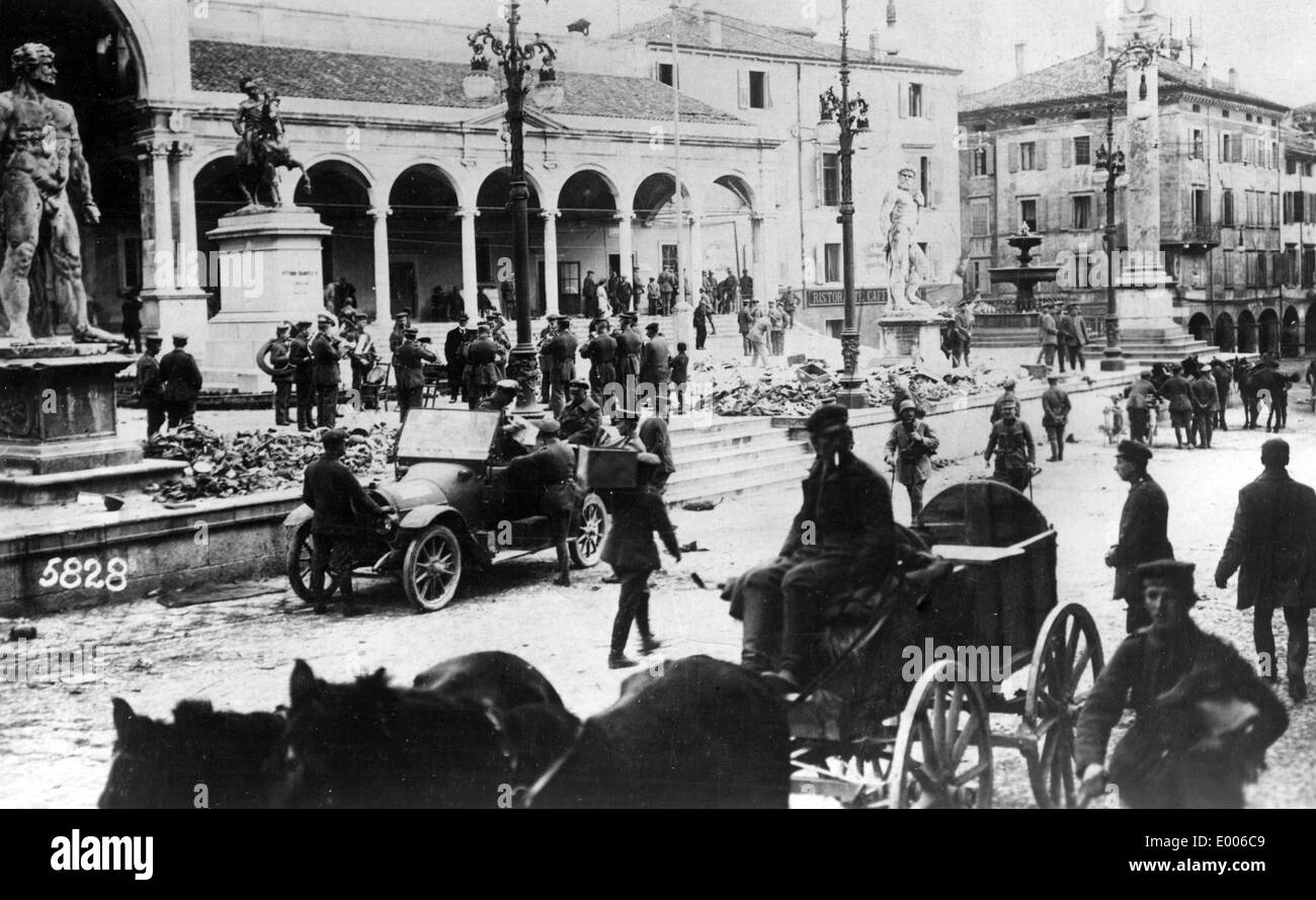 Ein Konzert in Udine, 1917 Stockfoto