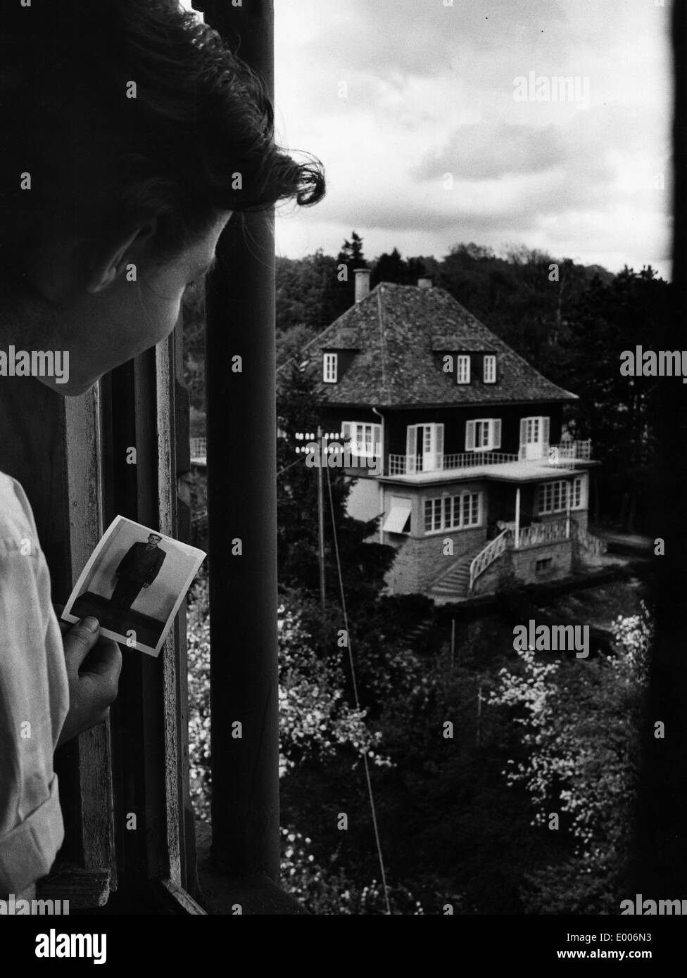 Das Haus von Emil Tillmann, 1958 Stockfoto