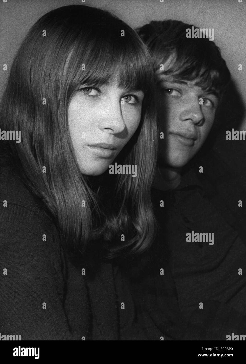 Ein junges Paar, 1962 Stockfoto