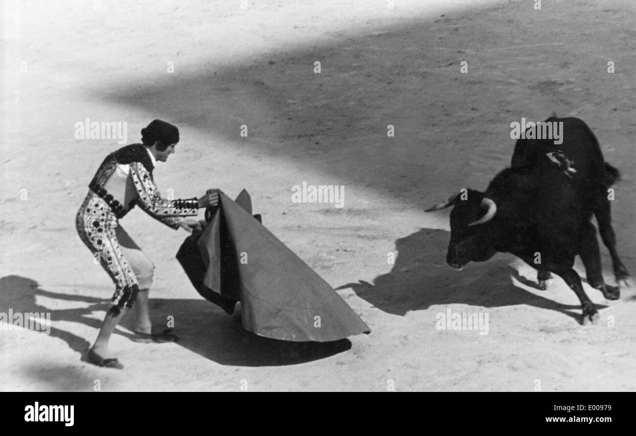 Stierkampf in Spanien, 1960er Jahre Stockfoto