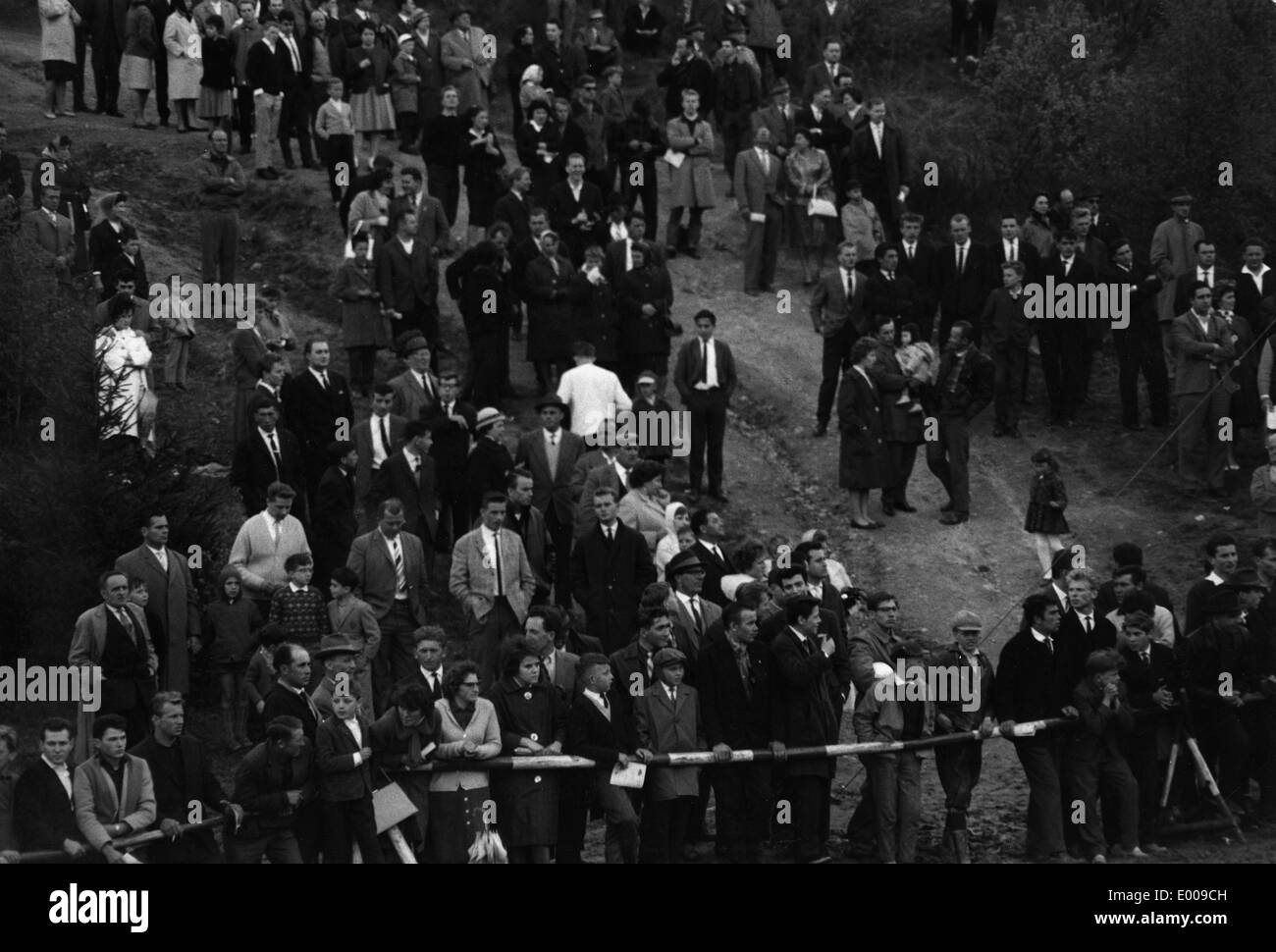 Zuschauer, 1958 Stockfoto