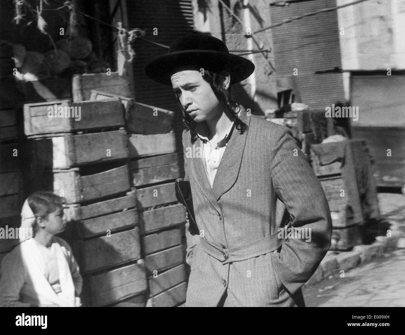 Ein orthodoxer Jude in Israel, 1974 Stockfoto