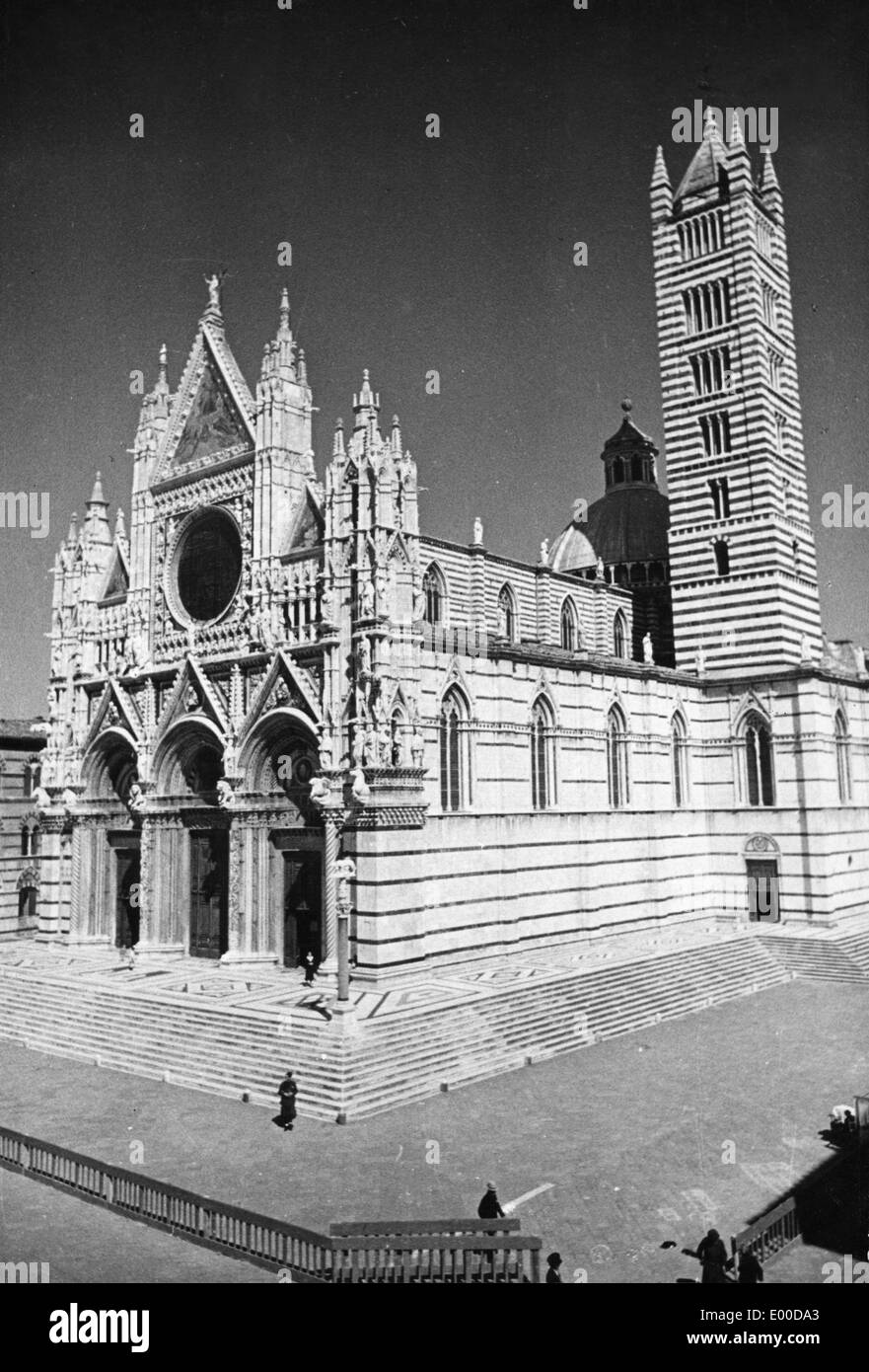 Der Dom von Siena Stockfoto