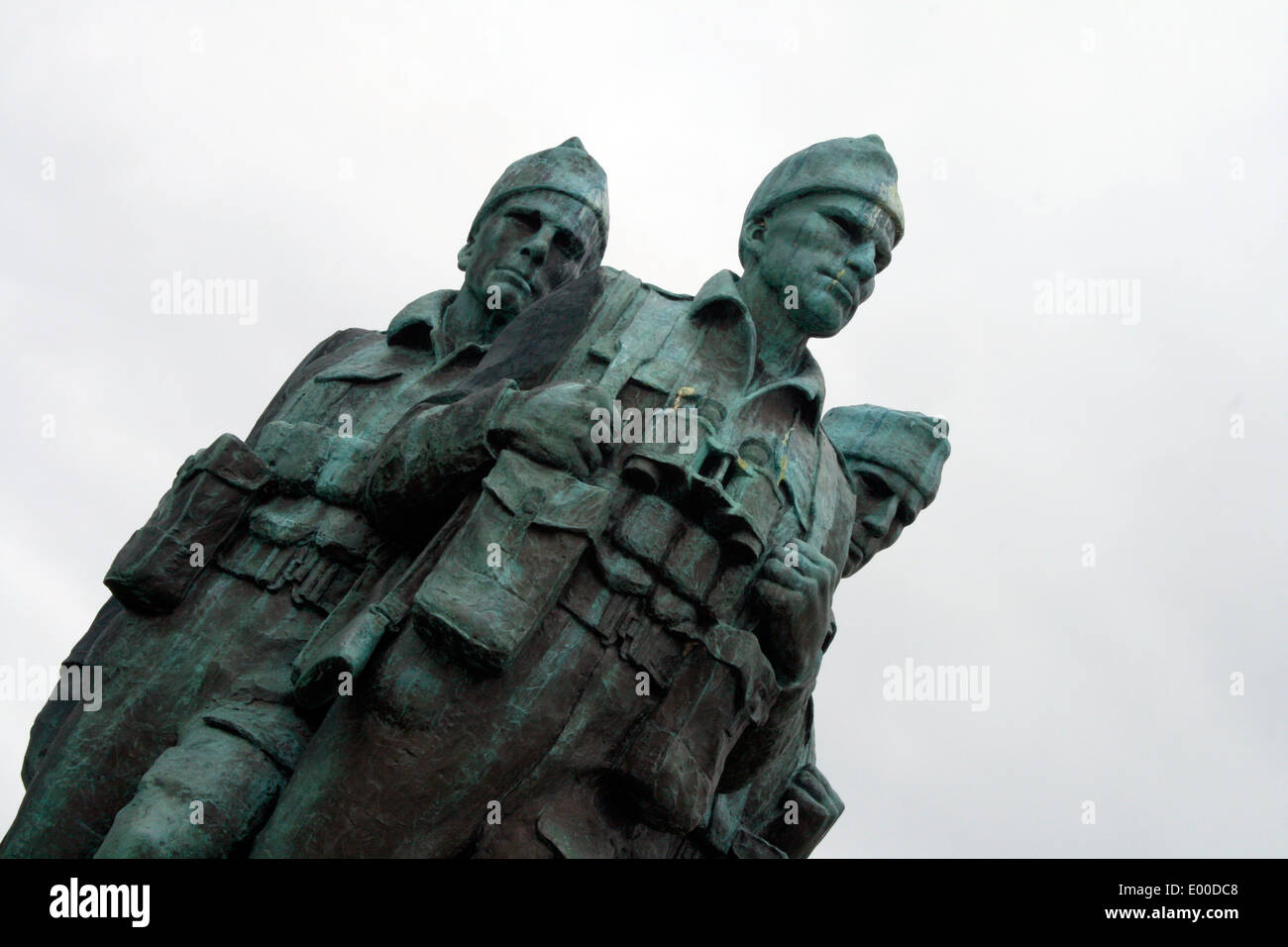 Das britische Commando Memorial, Lochaber. Bild von Kim Craig. Stockfoto