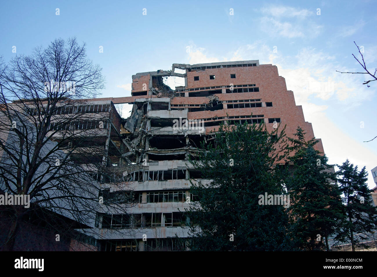Das alte Verteidigungsministerium, Belgrad Stockfoto