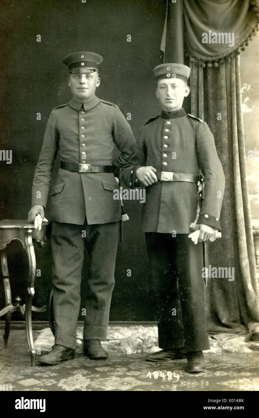 Soldaten, 1917 Stockfoto